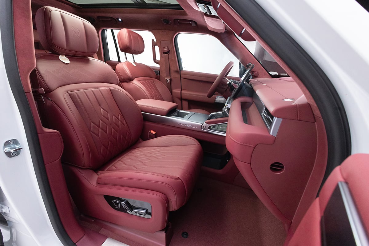 mhero II interior rojo 3
